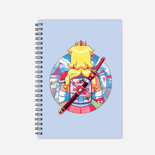 Spring Princess-None-Dot Grid-Notebook-Bruno Mota