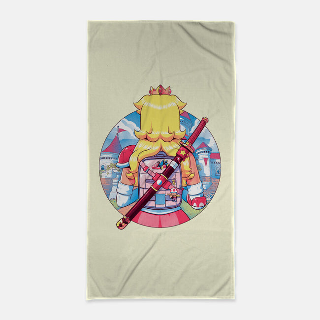 Spring Princess-None-Beach-Towel-Bruno Mota