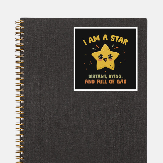 I Am A Star-None-Glossy-Sticker-kg07