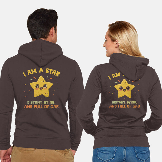 I Am A Star-Unisex-Zip-Up-Sweatshirt-kg07