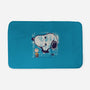 Friendly Graffiti-None-Memory Foam-Bath Mat-sebasebi