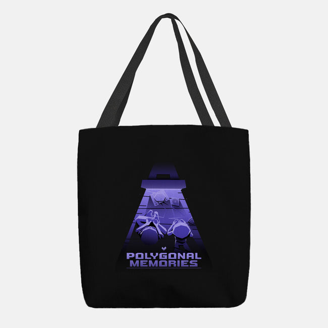 Polygonal Memories-None-Basic Tote-Bag-estudiofitas