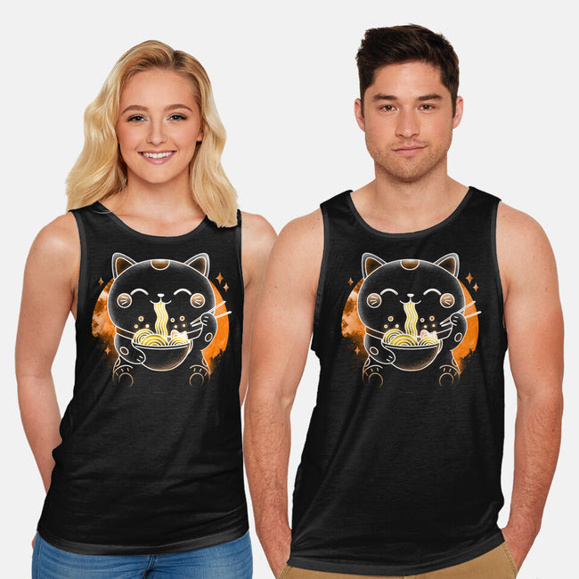 Soul Of The Ramen Cat-Unisex-Basic-Tank-Donnie