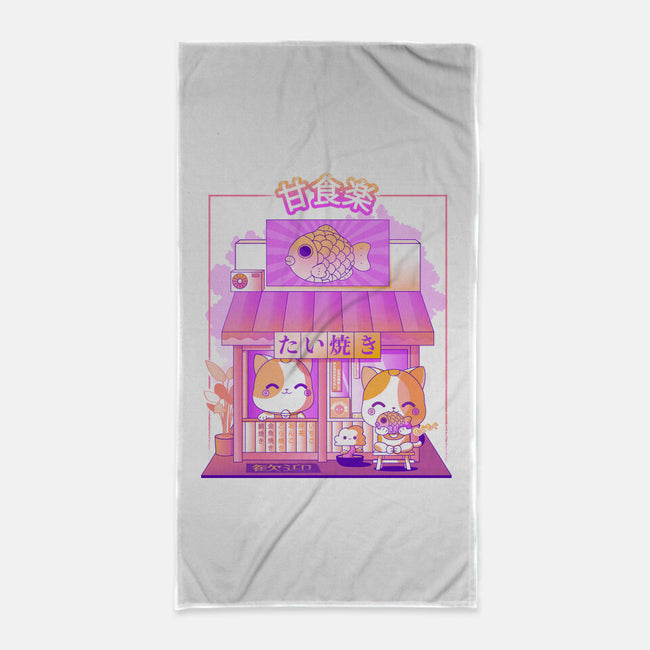 Taiyaki Store-None-Beach-Towel-Donnie