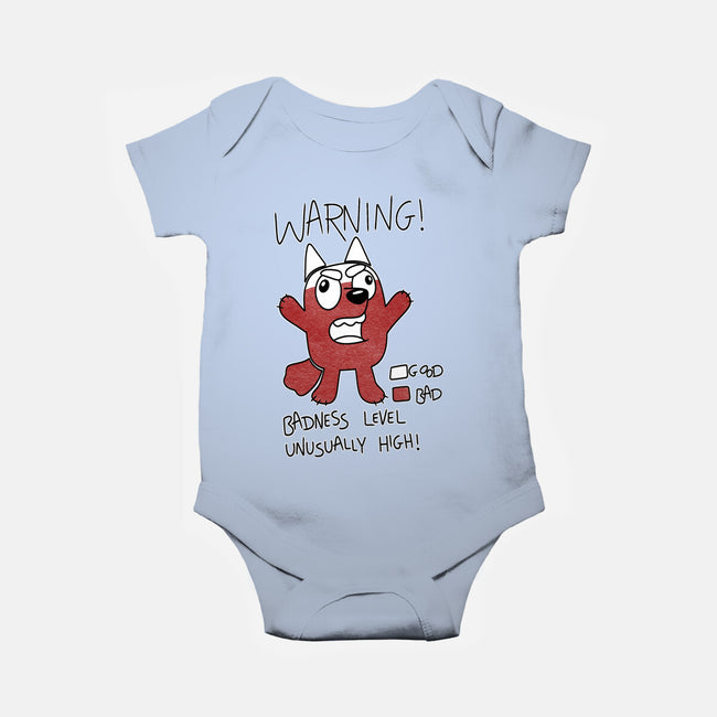 Muffin’s Badness Level-Baby-Basic-Onesie-Alexhefe