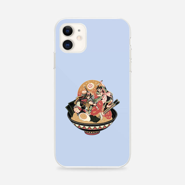 Noodle Fight-iPhone-Snap-Phone Case-momma_gorilla