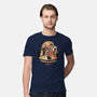 Noodle Fight-Mens-Premium-Tee-momma_gorilla