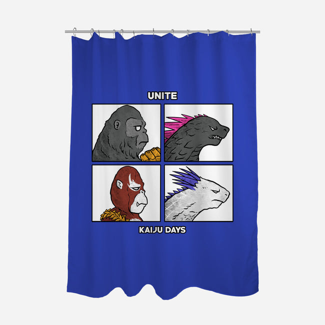 Kaiju Days-None-Polyester-Shower Curtain-spoilerinc