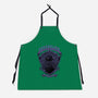 Violet Crow Emblem-Unisex-Kitchen-Apron-Astrobot Invention