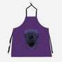 Violet Crow Emblem-Unisex-Kitchen-Apron-Astrobot Invention