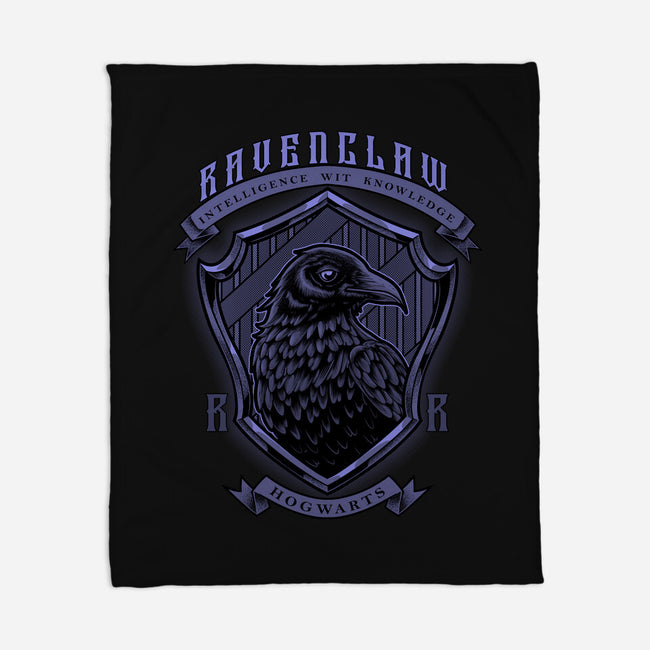 Violet Crow Emblem-None-Fleece-Blanket-Astrobot Invention