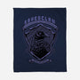 Violet Crow Emblem-None-Fleece-Blanket-Astrobot Invention