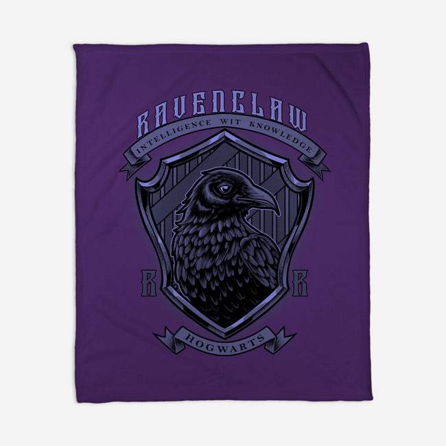 Violet Crow Emblem-None-Fleece-Blanket-Astrobot Invention