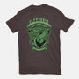 Green Snake Emblem-Womens-Basic-Tee-Astrobot Invention