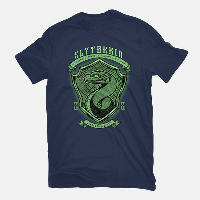 Green Snake Emblem-Youth-Basic-Tee-Astrobot Invention