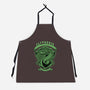 Green Snake Emblem-Unisex-Kitchen-Apron-Astrobot Invention