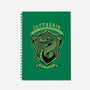 Green Snake Emblem-None-Dot Grid-Notebook-Astrobot Invention