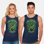 Green Snake Emblem-Unisex-Basic-Tank-Astrobot Invention