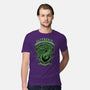 Green Snake Emblem-Mens-Premium-Tee-Astrobot Invention