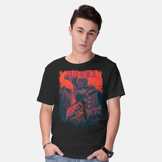 Attack On Titan-Mens-Basic-Tee-Gleydson Barboza