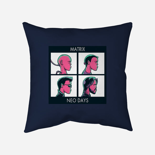 Neo Days-None-Removable Cover-Throw Pillow-Gleydson Barboza