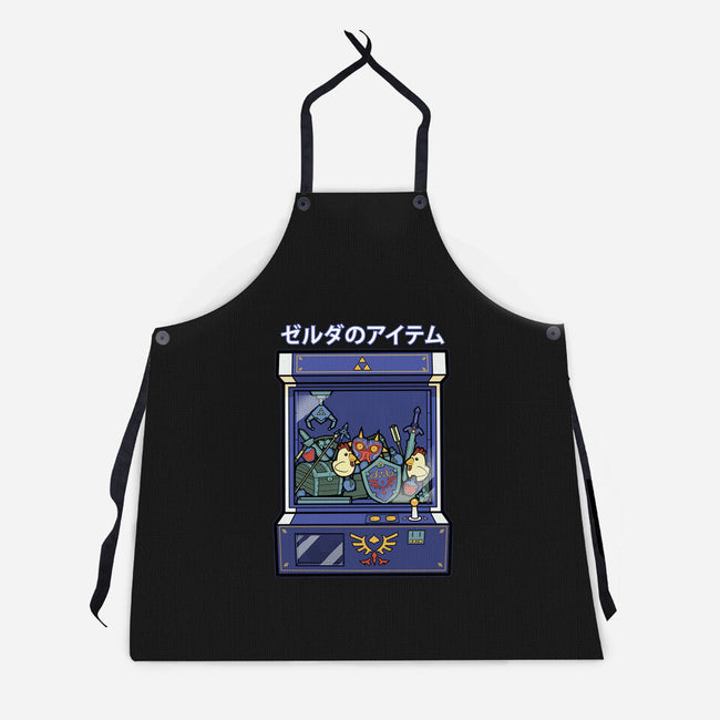 Hylians Crane-Unisex-Kitchen-Apron-Astrobot Invention