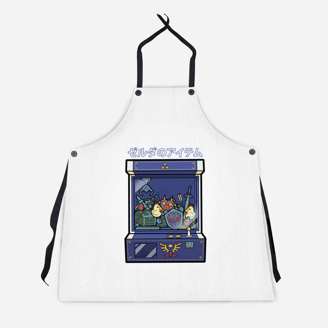 Hylians Crane-Unisex-Kitchen-Apron-Astrobot Invention