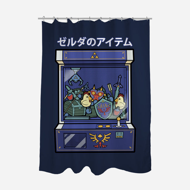 Hylians Crane-None-Polyester-Shower Curtain-Astrobot Invention