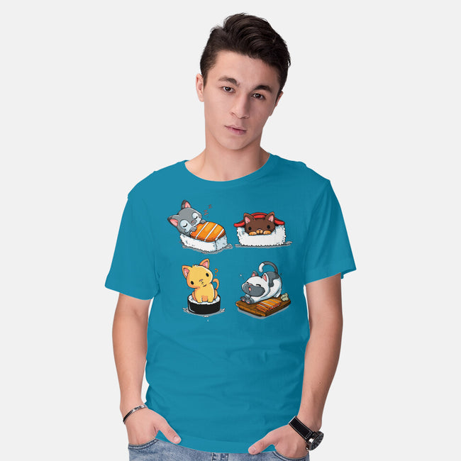 KittenSushi-Mens-Basic-Tee-Vallina84