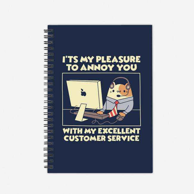 Customer Service-None-Dot Grid-Notebook-Xentee