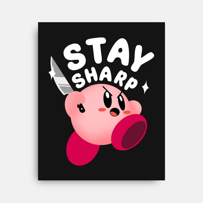 Kirby Stay Sharp-None-Stretched-Canvas-Tri haryadi