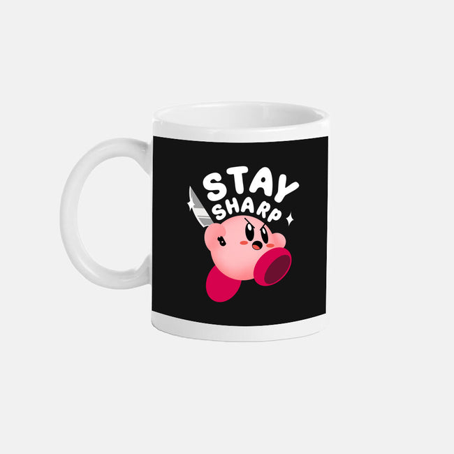 Kirby Stay Sharp-None-Mug-Drinkware-Tri haryadi