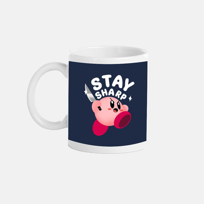 Kirby Stay Sharp-None-Mug-Drinkware-Tri haryadi