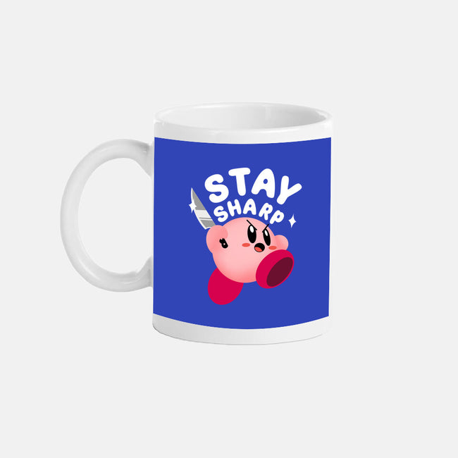 Kirby Stay Sharp-None-Mug-Drinkware-Tri haryadi