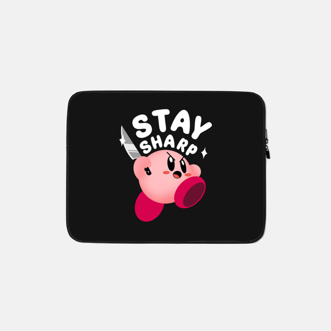 Kirby Stay Sharp-None-Zippered-Laptop Sleeve-Tri haryadi