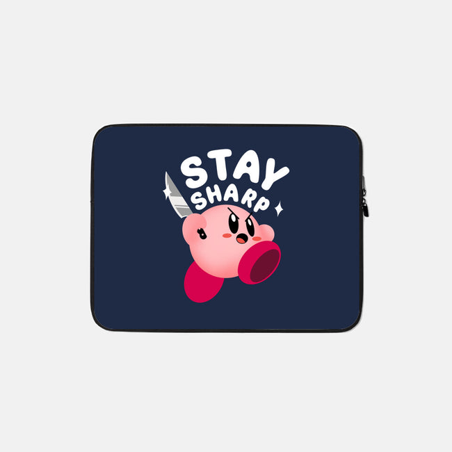 Kirby Stay Sharp-None-Zippered-Laptop Sleeve-Tri haryadi