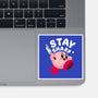 Kirby Stay Sharp-None-Glossy-Sticker-Tri haryadi