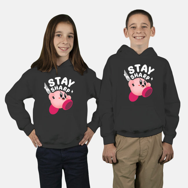 Kirby Stay Sharp-Youth-Pullover-Sweatshirt-Tri haryadi