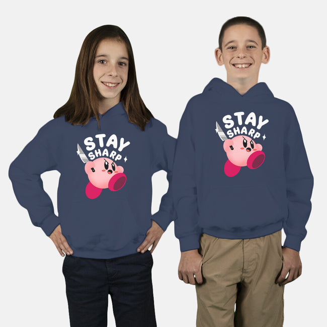 Kirby Stay Sharp-Youth-Pullover-Sweatshirt-Tri haryadi