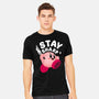 Kirby Stay Sharp-Mens-Heavyweight-Tee-Tri haryadi