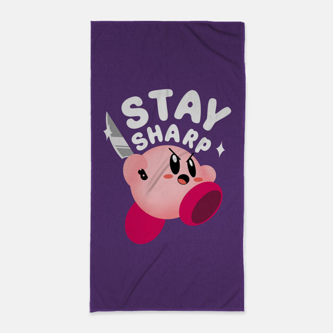 Kirby Stay Sharp-None-Beach-Towel-Tri haryadi