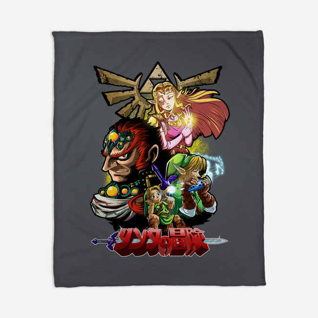 Hyrule Force-None-Fleece-Blanket-Diego Oliver