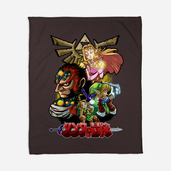 Hyrule Force-None-Fleece-Blanket-Diego Oliver