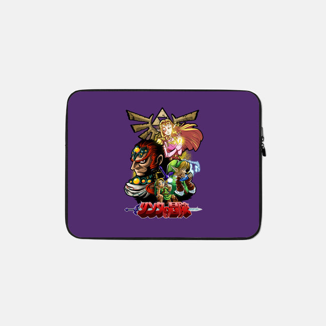 Hyrule Force-None-Zippered-Laptop Sleeve-Diego Oliver