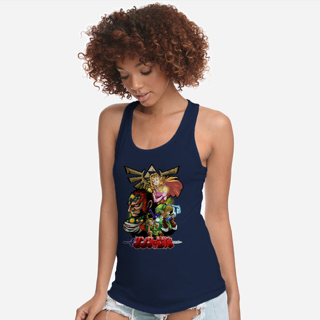 Hyrule Force-Womens-Racerback-Tank-Diego Oliver