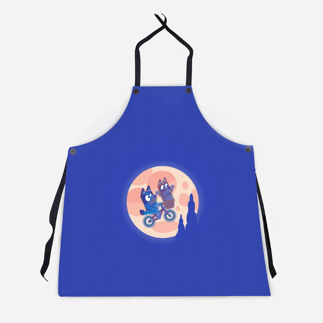 Heelers Moon-Unisex-Kitchen-Apron-jasesa