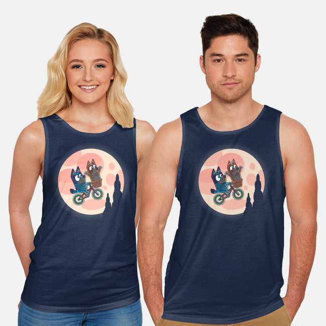 Heelers Moon-Unisex-Basic-Tank-jasesa