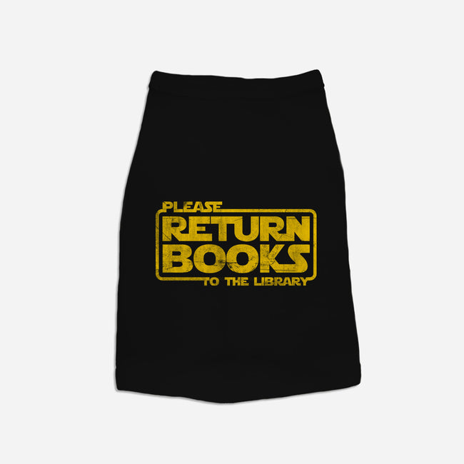 The Return Of The Books-Cat-Basic-Pet Tank-NMdesign