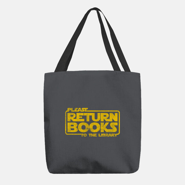 The Return Of The Books-None-Basic Tote-Bag-NMdesign