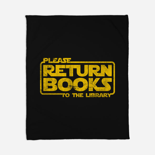 The Return Of The Books-None-Fleece-Blanket-NMdesign